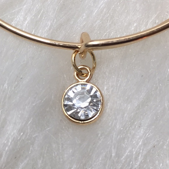 🌹3/$15 Palm Beach Wire Rhinestone Charm Bracelet - Picture 4 of 6